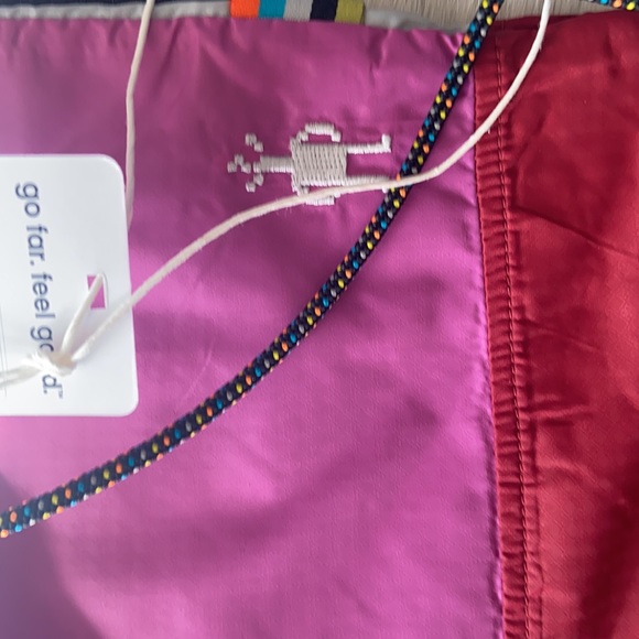 🔖 SMARTWOOL Hiking bag + Pillow Cover Multi Color $50 - Picture 5 of 8